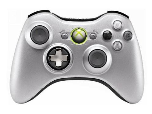 Xbox 360 Controller Wireless Zilver - Microsoft (origineel), Spelcomputers en Games, Spelcomputers | Xbox | Accessoires, Zo goed als nieuw