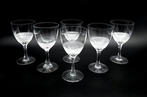 Moser & Söhne - Drinkset (6) - KONINKLIJK - Kristal -, Antiek en Kunst, Antiek | Meubels | Tafels