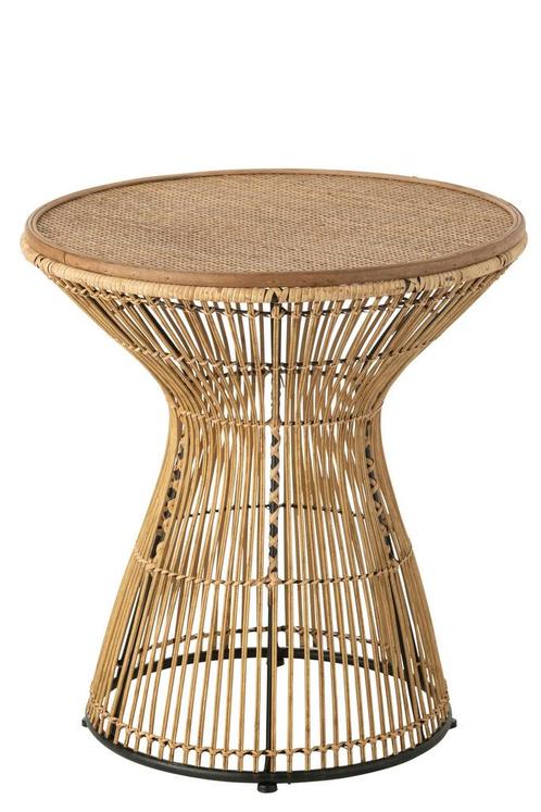 Sidetable | Rotan | J-Line, Huis en Inrichting, Woonaccessoires | Overige, Verzenden