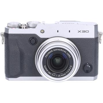 Tweedehands Fujifilm X30 - Zilver CM1125 beschikbaar voor biedingen