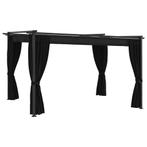 vidaXL Prieel 4x3 m antraciet, Tuin en Terras, Verzenden, Nieuw