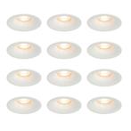 Set van 12 inbouwspots wit GU10 50mm - Gijs, Huis en Inrichting, Nieuw, Metaal of Aluminium, Modern