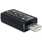 DeLOCK USB-A - 3,5mm Jack headset audio adapter /, Nieuw, Ophalen of Verzenden