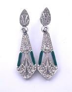 Oorbellen - 18 karaat Witgoud - 1.22ct. tw. Diamant, Nieuw