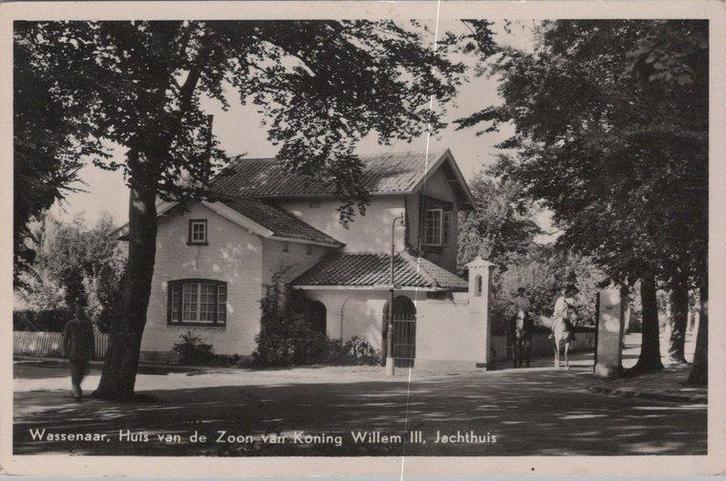 WASSENAAR - Huis van de Zoon van Koning Willem III, Jacht..., Verzamelen, Ansichtkaarten | Nederland, Verzenden