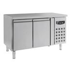 Combisteel vrieswerkbank | vriezer | 2-deurs | RVS | 272, Nieuw in verpakking, Koelen en Vriezen