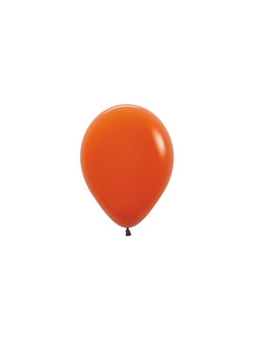 Ballonnen Sunset Orange 12cm 50st, Hobby en Vrije tijd, Feestartikelen, Nieuw, Verzenden