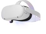 Oculus Quest-2 Op het hoofd gedragen beeldscherm (HMD) Wit, Spelcomputers en Games, Virtual Reality, Verzenden, Zo goed als nieuw