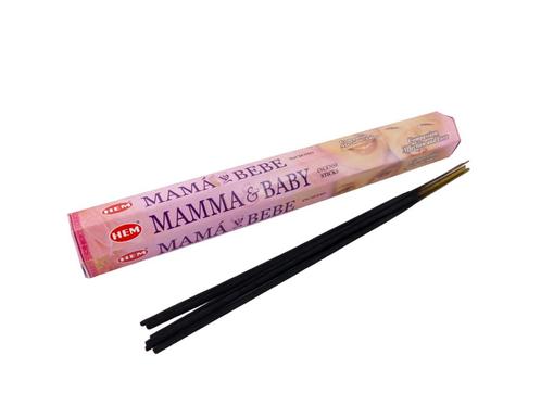 HEM Mamma & Baby Wierook (pakje á 20 stokjes) (Wonen), Huis en Inrichting, Woonaccessoires | Overige, Nieuw, Ophalen of Verzenden