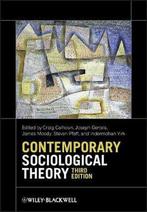 Contemporary Sociological Theory 3rd Ed 9780470655665, Boeken, Verzenden, Gelezen, Joseph Gerteis