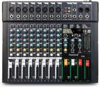 Audio Mixer 8-Kanal | Retourdeal 28% Korting, Ophalen of Verzenden, Nieuw, Oplaadbaar