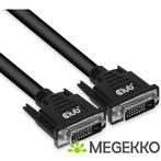 CLUB3D DVI-D DUAL LINK (24+1) CABLE BI DIRECTIONAL M/M 3m, Verzenden, Nieuw