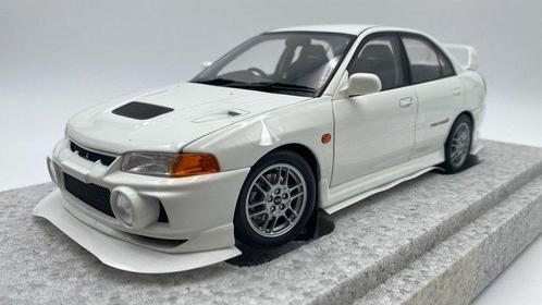 MotorHelix 1:18 - Modelauto - Mitsubishi Lancer EVO IV 1999, Hobby en Vrije tijd, Modelauto's | 1:5 tot 1:12