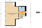 Studio Stationsweg in Dordrecht, 50 m² of meer, Overige regio's