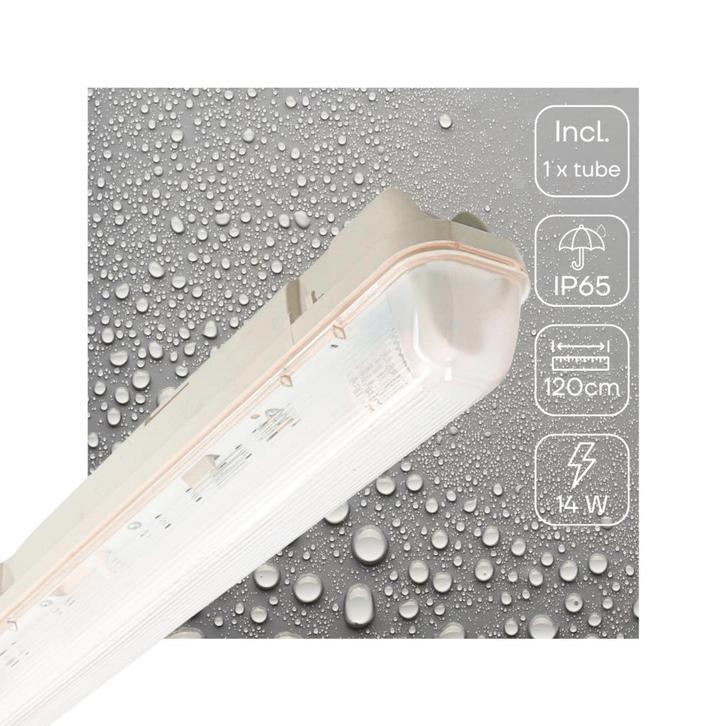 LEDs Light LED TL armatuur met sensor 120 cm - Bewegingssen, Huis en Inrichting, Lampen | Overige, Nieuw, Verzenden