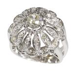 Ring - 18 karaat Witgoud -  0.50ct. tw. Diamant (Natuurlijk)