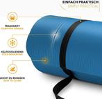 TRESKO® Yoga Mat Extra Dik - 185x60cm - Antislip - Blauw, Huis en Inrichting, Verzenden, Nieuw