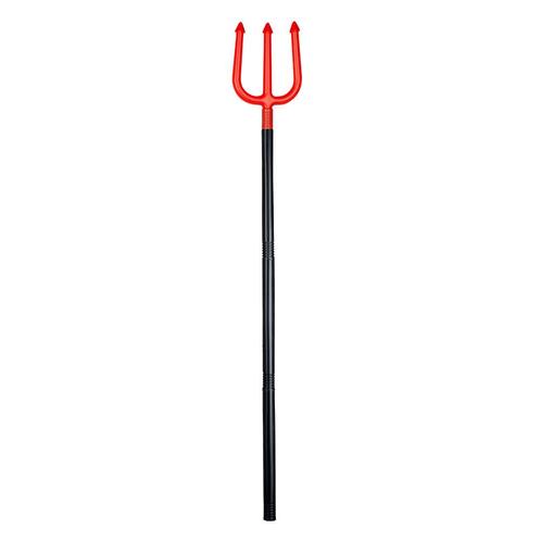 Halloween Drietand Duivel 112cm, Hobby en Vrije tijd, Feestartikelen, Nieuw, Verzenden