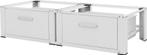 ML-Design Dubbel wasmachine-onderstel met 2 laden, zwart, 12, Verzenden, Nieuw
