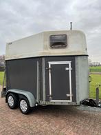 Mooie Titan 2 paards Paardentrailer / Veetrailer / aanhanger, Ophalen, Zo goed als nieuw, 2-paards trailer