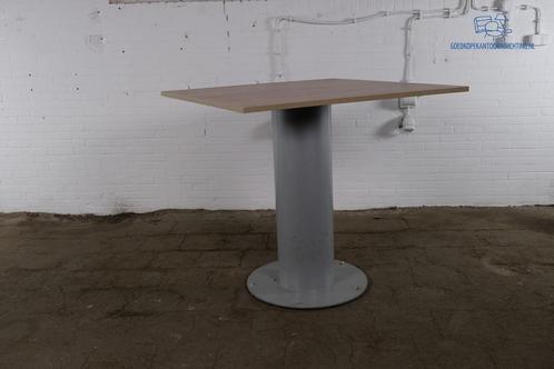 Statafel | Tweedehands | Robson eiken | Ronde lichtgrijze po, Zakelijke goederen, Kantoor en Winkelinrichting | Kantoormeubilair en Inrichting
