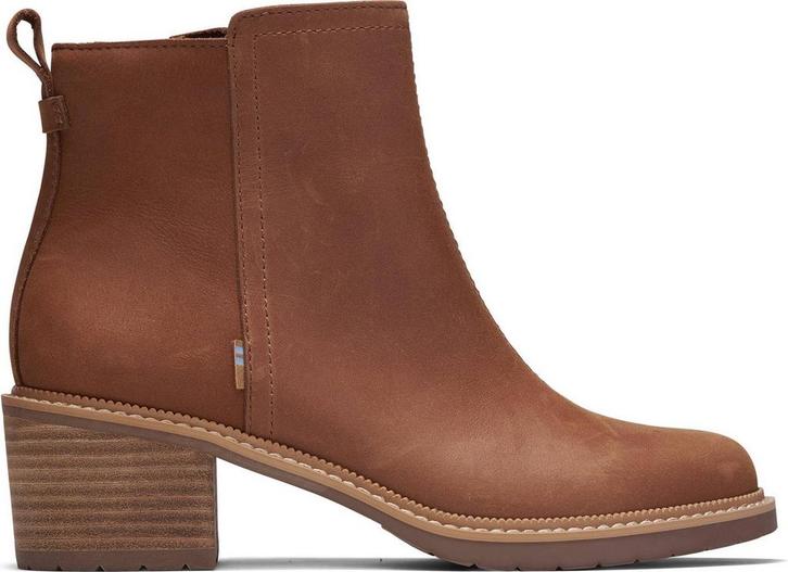 TOMS Marina - maat 39 - Dames Laarzen - Tan, Kleding | Dames, Schoenen, Verzenden