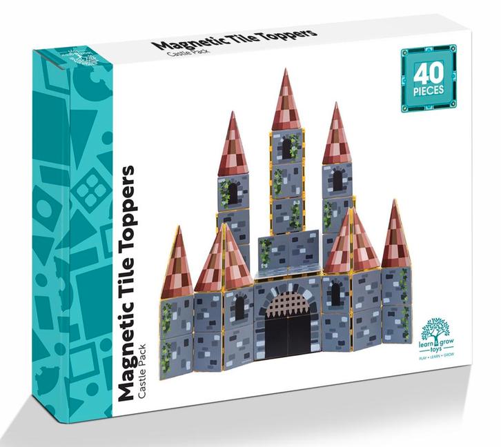 Learn And Grow - Magnetisch constructiespeelgoed Toppers, Kinderen en Baby's, Speelgoed | Overig