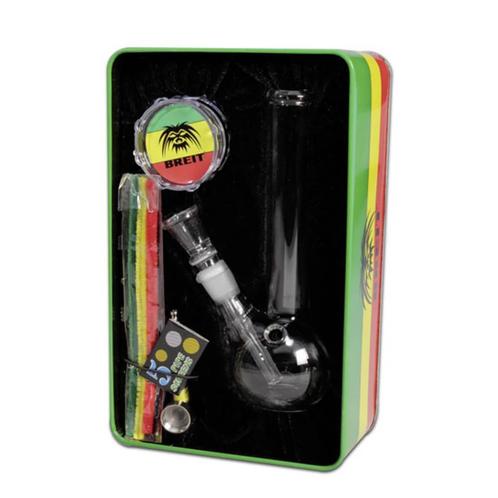 Mini Bong Set Rasta, Verzamelen, Rookartikelen, Aanstekers en Luciferdoosjes, Nieuw, Ophalen of Verzenden