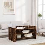 vidaXL Salontafel 100x50x50 cm bewerkt hout gerookt, Verzenden, Nieuw, Overige houtsoorten, 100 tot 150 cm