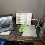 SHARP - MD-MT270H(BK) MDLP and 10x minidiscs of which 2 new, Nieuw