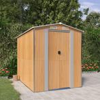 vidaXL Tuinschuur 192x274x223 cm gegalvaniseerd staal, Verzenden, Nieuw