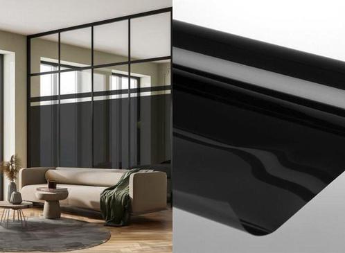 Zonwerendfolie Raamfolie zwart extreem -76 cm x 600 cm, Doe-het-zelf en Verbouw, Zeil en Folie, Nieuw, Verzenden