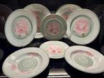 Hermés - Hèrmes - Tafelservies (8) - De peonieën - Porselein
