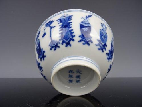 Kom - Porselein - Qing dynastie, Antiek en Kunst, Antiek | Overige Antiek