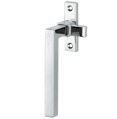 Raamboom Met sluitplaat links Kare glans chroom, Doe-het-zelf en Verbouw, Glas en Ramen, Verzenden