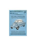 1959 MESSERSCHMITT KR 200 DELUXE LEAFLET DUITS, Nieuw, Author