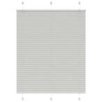 vidaXL Plissé rolgordijn 105x150 cm stofbreedte 104,4 cm, Verzenden, Nieuw, Grijs