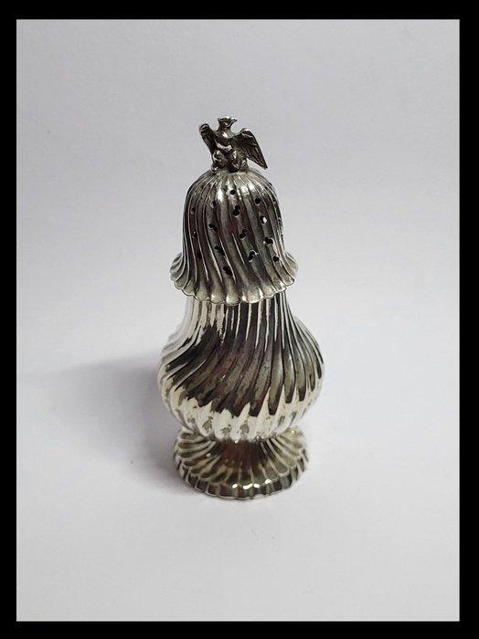 Prachtige zilver gekeurde zout/peper strooier - Zout- en, Antiek en Kunst, Antiek | Goud en Zilver