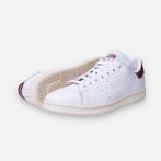 Adidas Stan Smith Maroon Heel - Maat 41.5, Gedragen, Sneakers of Gympen, Adidas, Verzenden