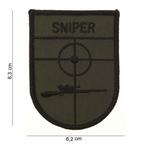 Sniper Patch embleem art no 3007, Verzamelen, Militaria | Algemeen, Verzenden
