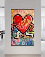 Gunnar Zyl (1988) - Running Heart / Keith Haring & Zyl XXL