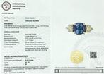 Verlovingsring - 14 karaat Witgoud - 1.75ct. tw. Tanzaniet -