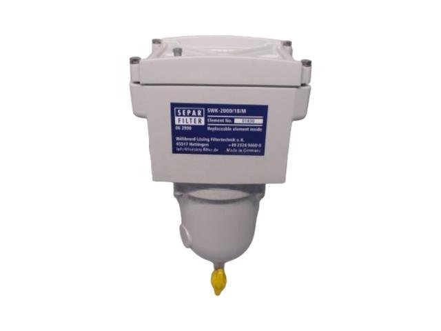Separ filter/waterafscheider SWK2000/18M - 30 micron, Watersport en Boten, Bootonderdelen, Motor en Techniek, Nieuw, Zeilboot of Motorboot