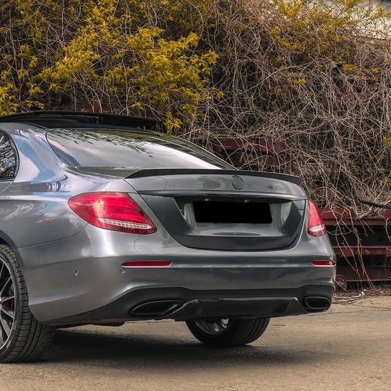 Spoiler voor Mercedes E-Klasse W213 2016-2022 | glans zwart, Auto diversen, Tuning en Styling