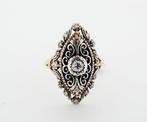 Ring - 18 karaat Geel goud Diamant (Natuurlijk) - Diamant, Nieuw