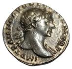 Romeinse Rijk. Trajan (98-117 n.Chr.). Denarius Rome - Roma, Postzegels en Munten, Munten | Europa | Niet-Euromunten