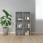 vidaXL Boekenkast/dressoir 66x30x98 cm bewerkt hout grijs, Verzenden, Nieuw, 50 tot 100 cm, Minder dan 100 cm