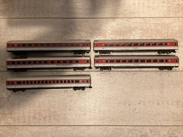 Fleischmann H0 - 1x5183, 1x5114, 3x5184 - Modeltrein, Hobby en Vrije tijd, Modeltreinen | H0