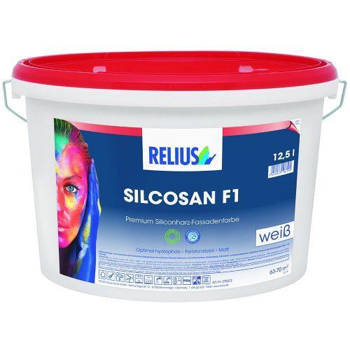 RELIUS Silcosan F1 buitengewoon mos- en algenbestendige muur, Doe-het-zelf en Verbouw, Verf, Beits en Lak, Nieuw, Ophalen of Verzenden