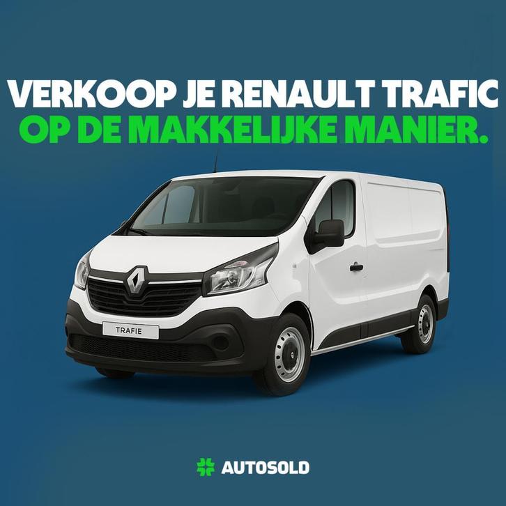 Verkoop je Renault Trafic makkelijk en snel, Auto's, Renault, Te koop, Diesel, Wit, Gebruikt, Trafic